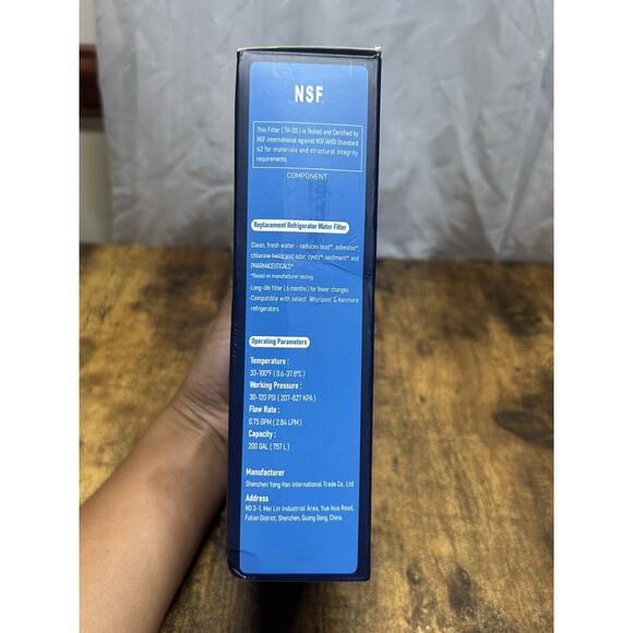 3 Pack TEEHAY TH-05 Refrigerator Water Filter Replacement READ - Picture 7 of 8